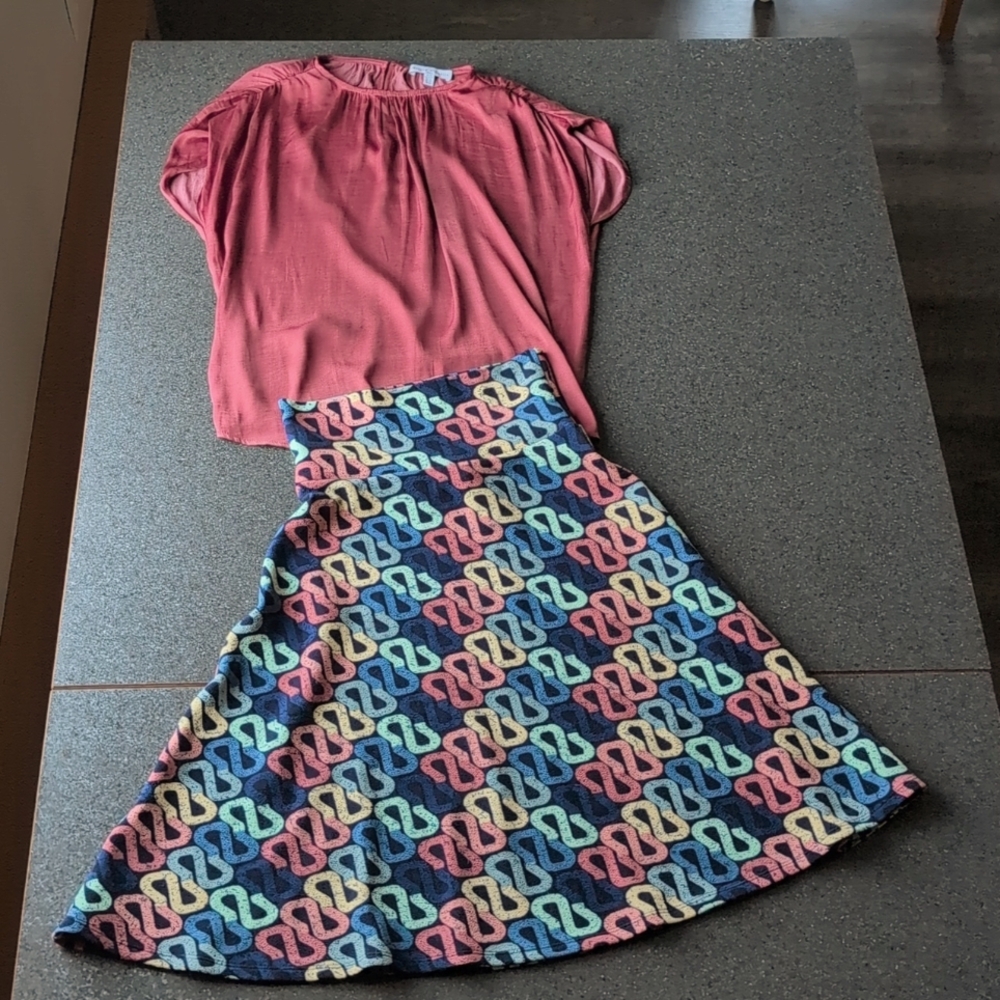 Blouse & Skirt Set